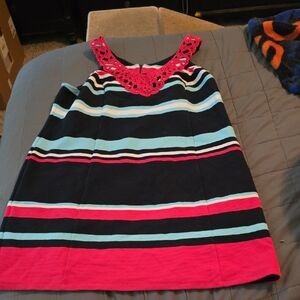 Crown & Ivy Multicolor Striped Garment